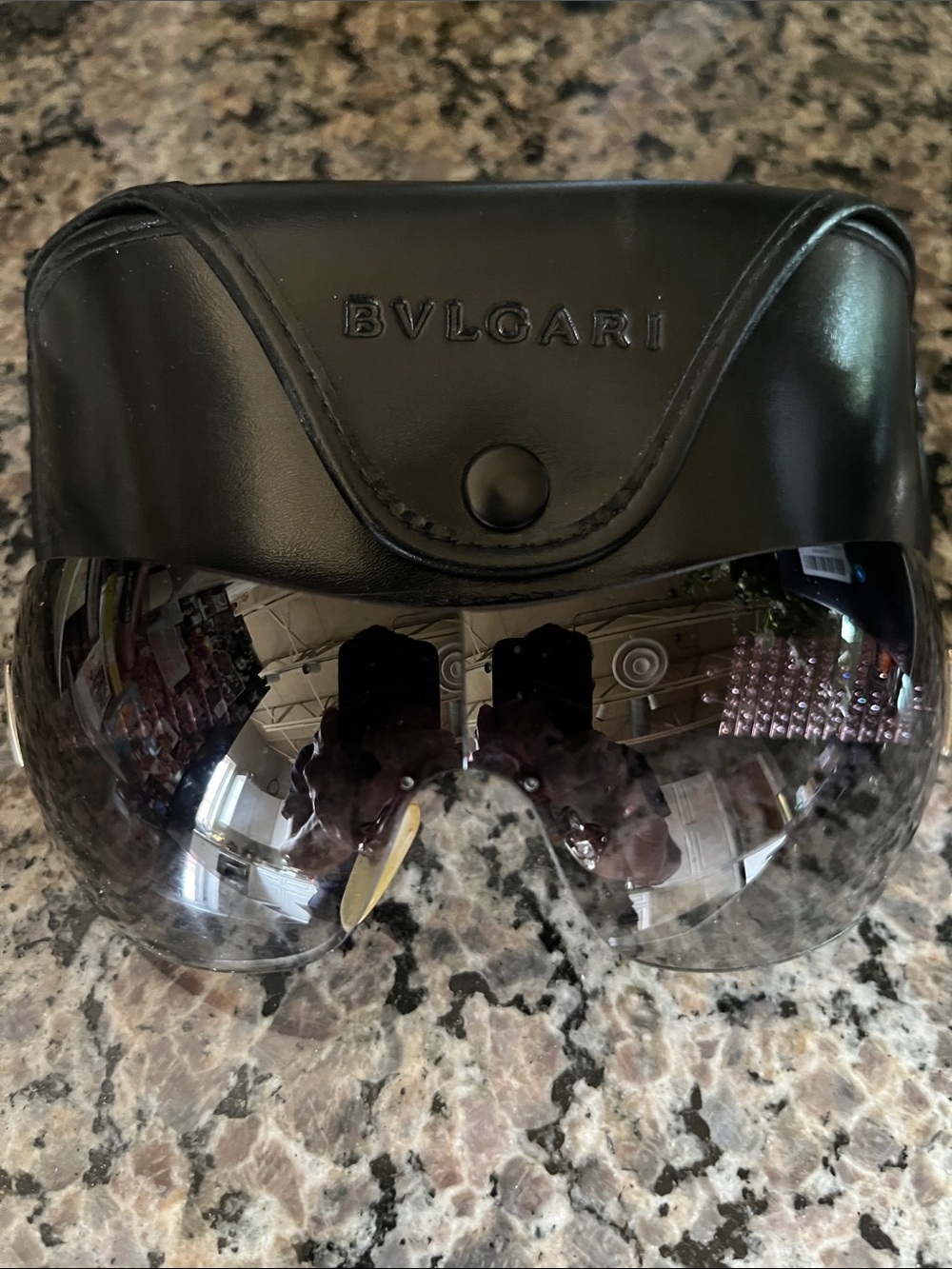 Bvlgari Sunglasses Swarovski Crystals w/ Case